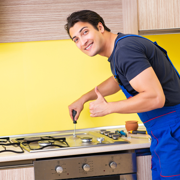 what are your typical service costs for stove repair in Adams Center